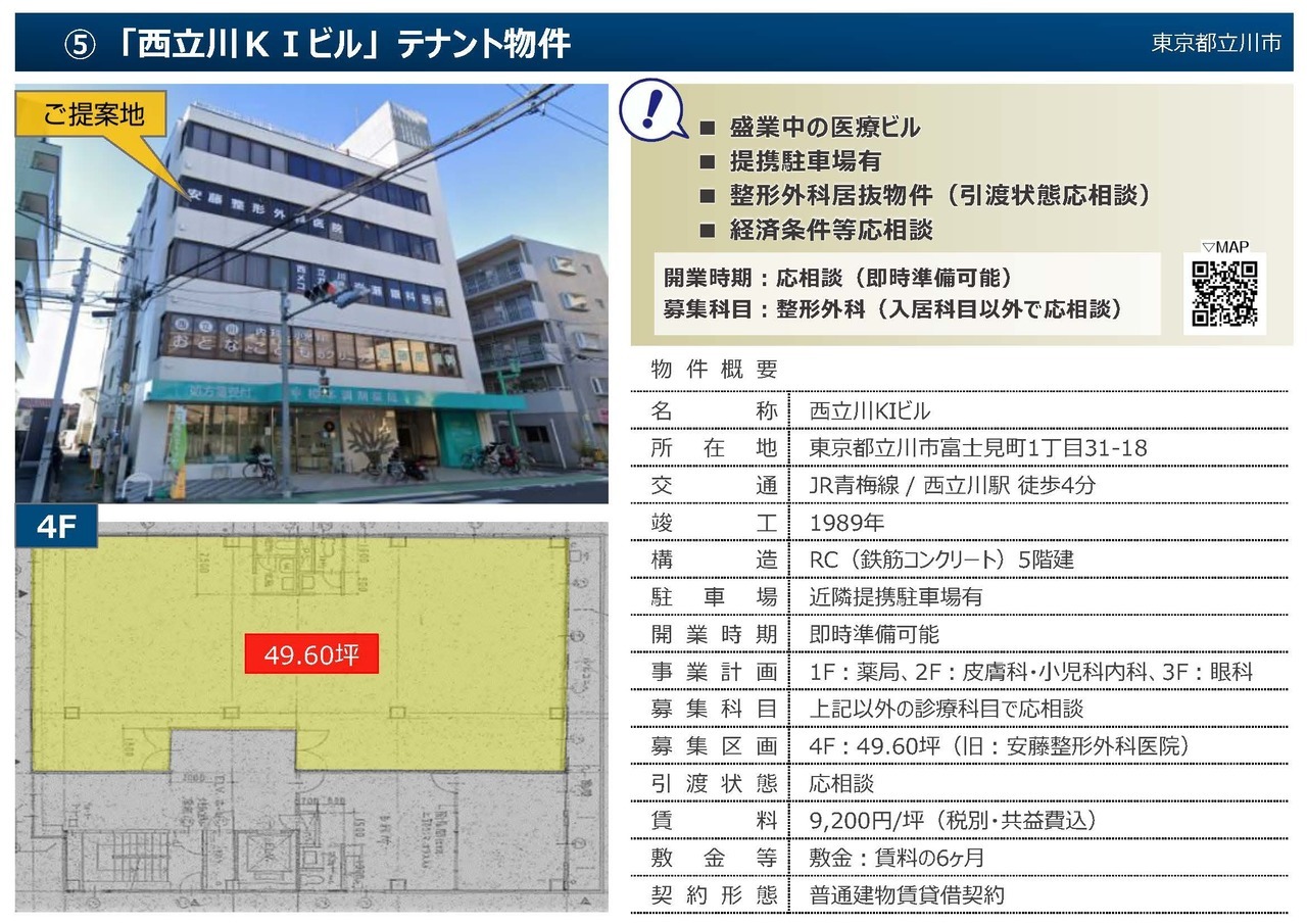 S00018 「西立川ＫＩビル」 テナント物件