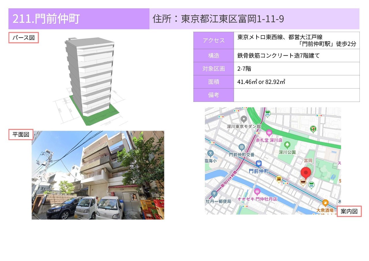 E00100 門前仲町