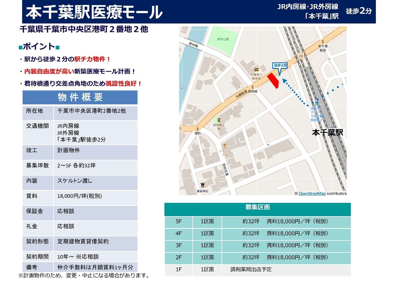 NA00039 本千葉駅医療モール