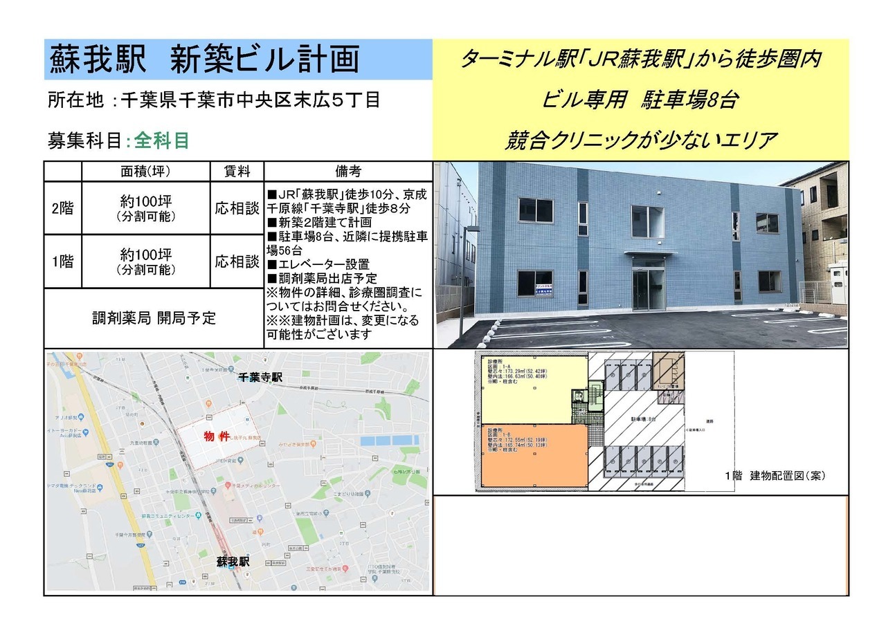 N00060 蘇我駅 新築ビル計画