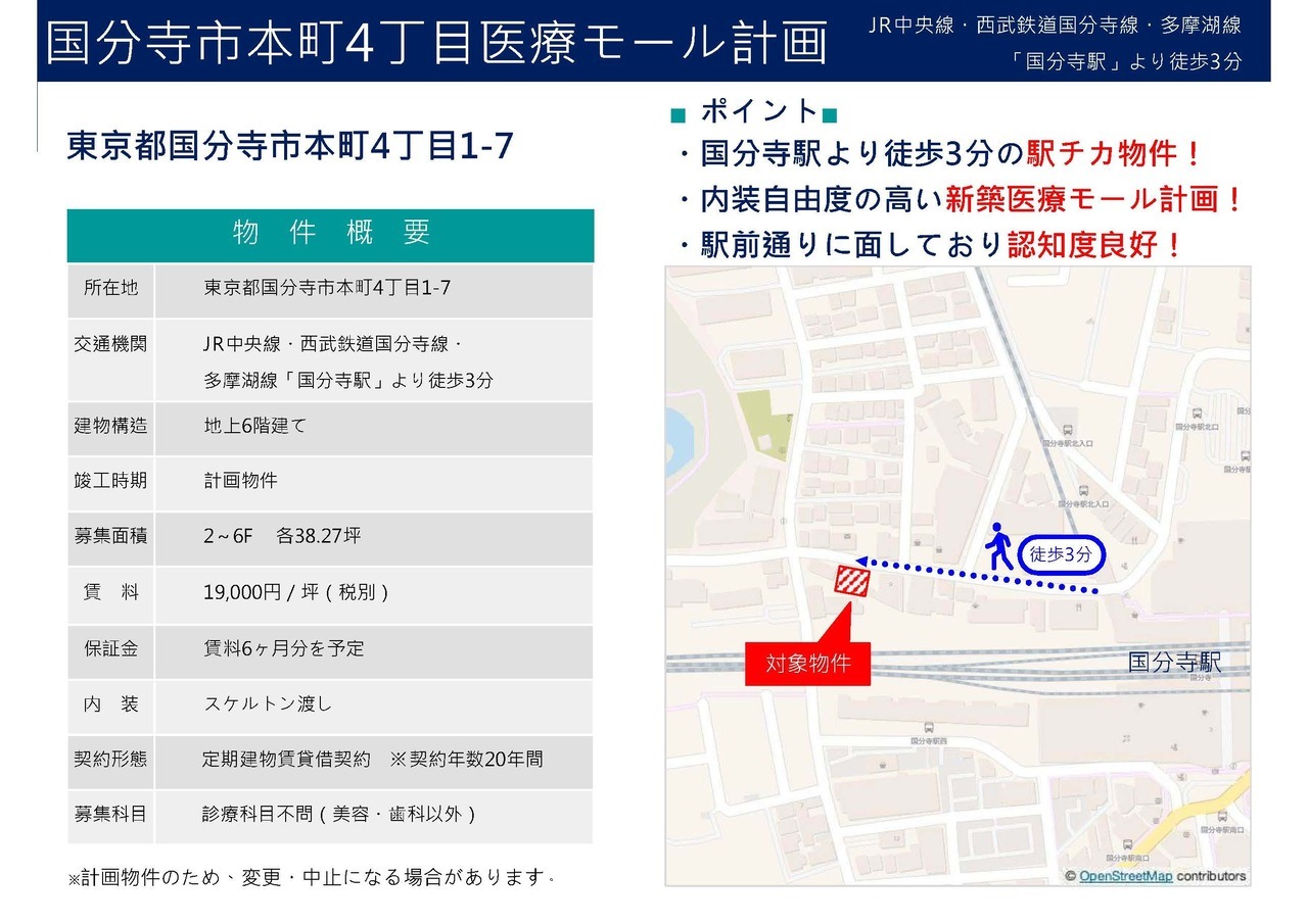 E00122 小平市商業施設