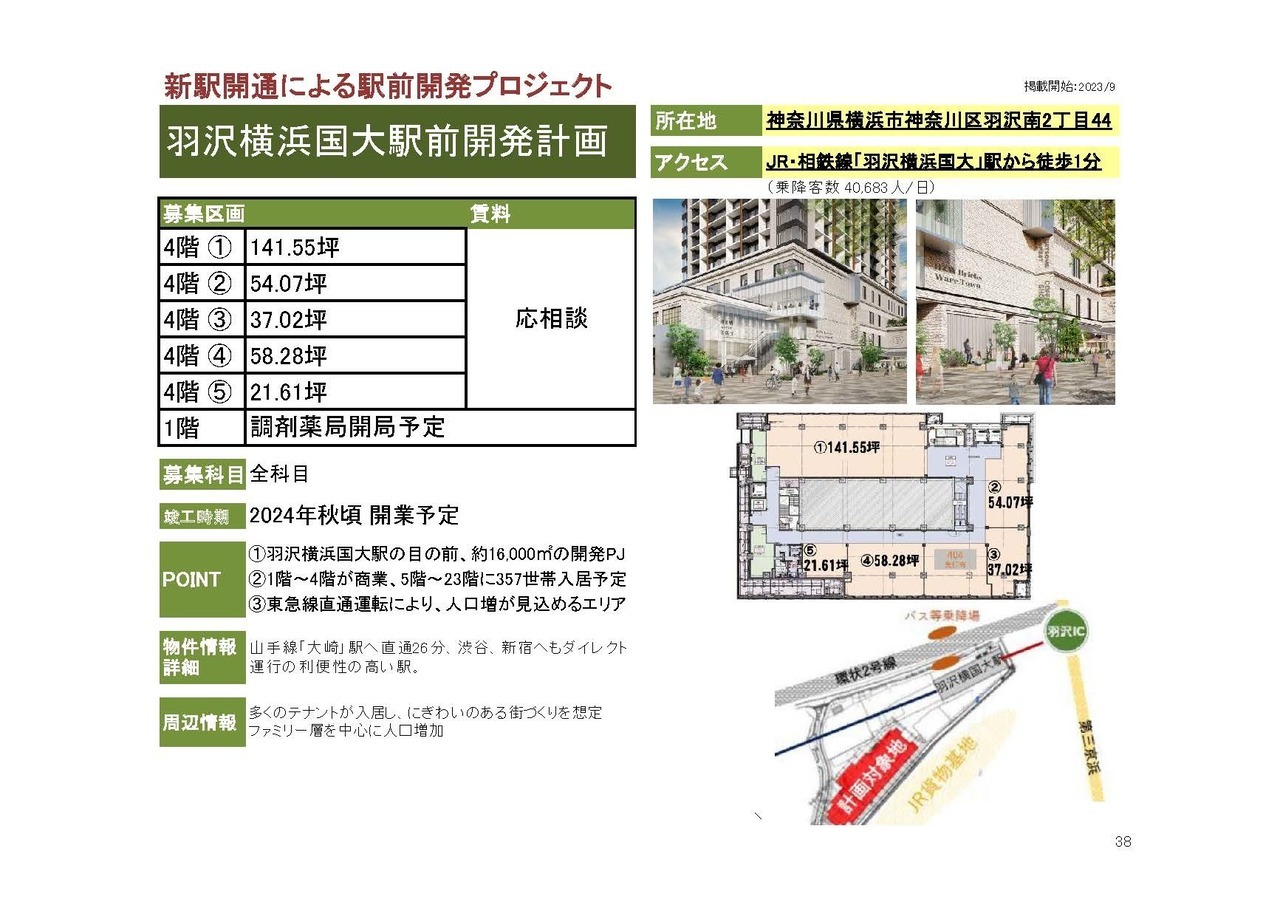 N00038 羽沢横浜国大駅前開発計画