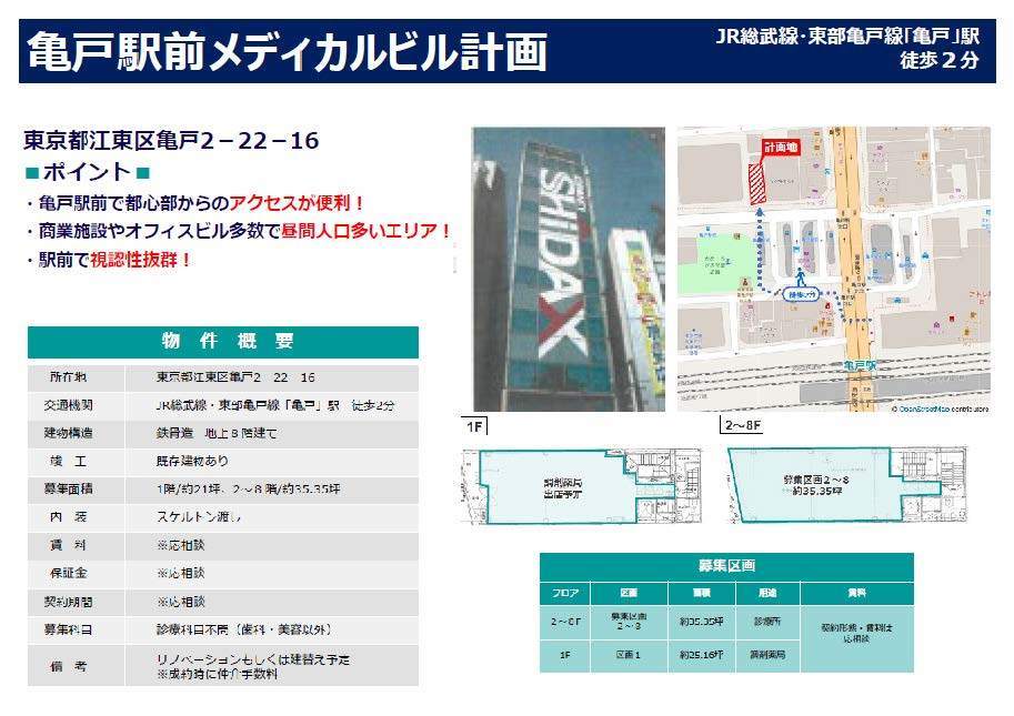 NA00042 亀戸駅前メディカルビル計画