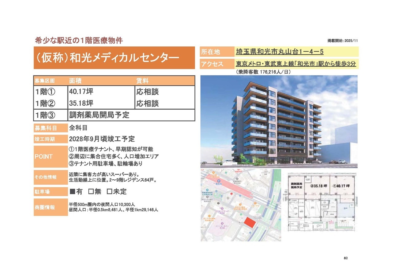S00025 「武蔵浦和駅前」テナント物件